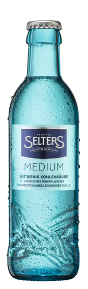 Selters Gastro Medium 24x0,25 Ltr. Glasflaschen MEHRWEG