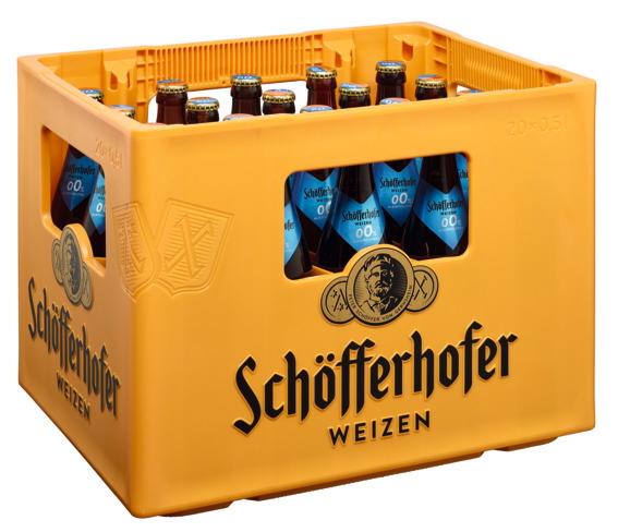 Schöfferhofer alkoholfrei Hefe 20x0,5 Ltr