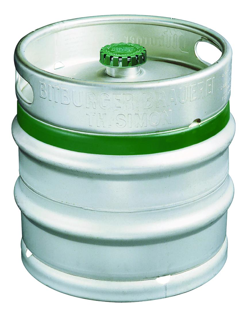 BA Bitburger 30 Ltr. Fass