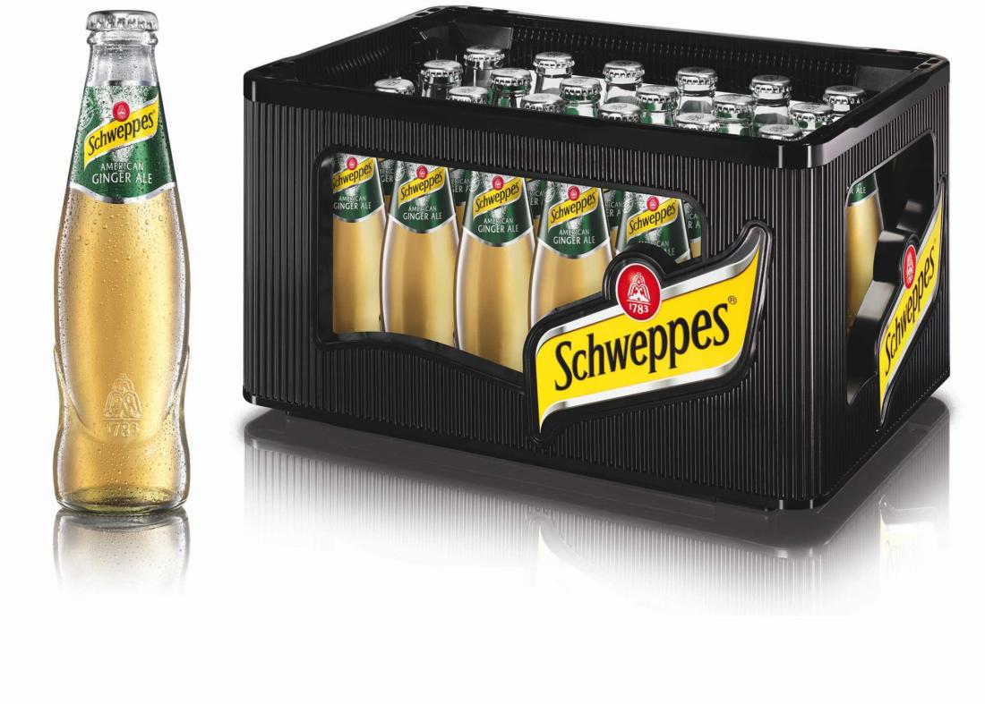 Schweppes, Ginger Ale 24 x 0,2 Ltr.