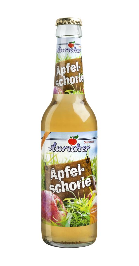 Auricher Apfelschorle 24x0,33 Ltr. Glas