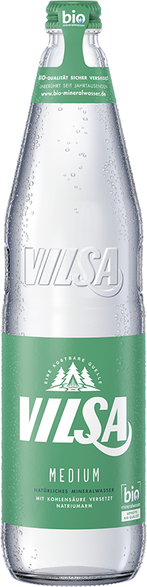 Vilsa Medium 12x0,7 Ltr. Glasflaschen MEHRWEG