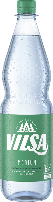 Vilsa Medium 12x1,0 Ltr. PET Flaschen MEHRWEG