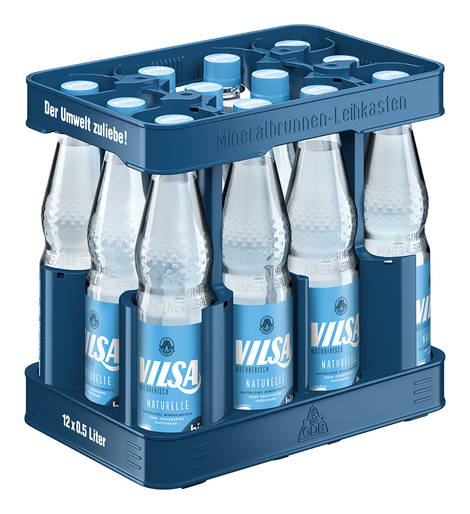 Vilsa Naturell 12x0,5 Ltr. PET Flaschen MEHRWEG