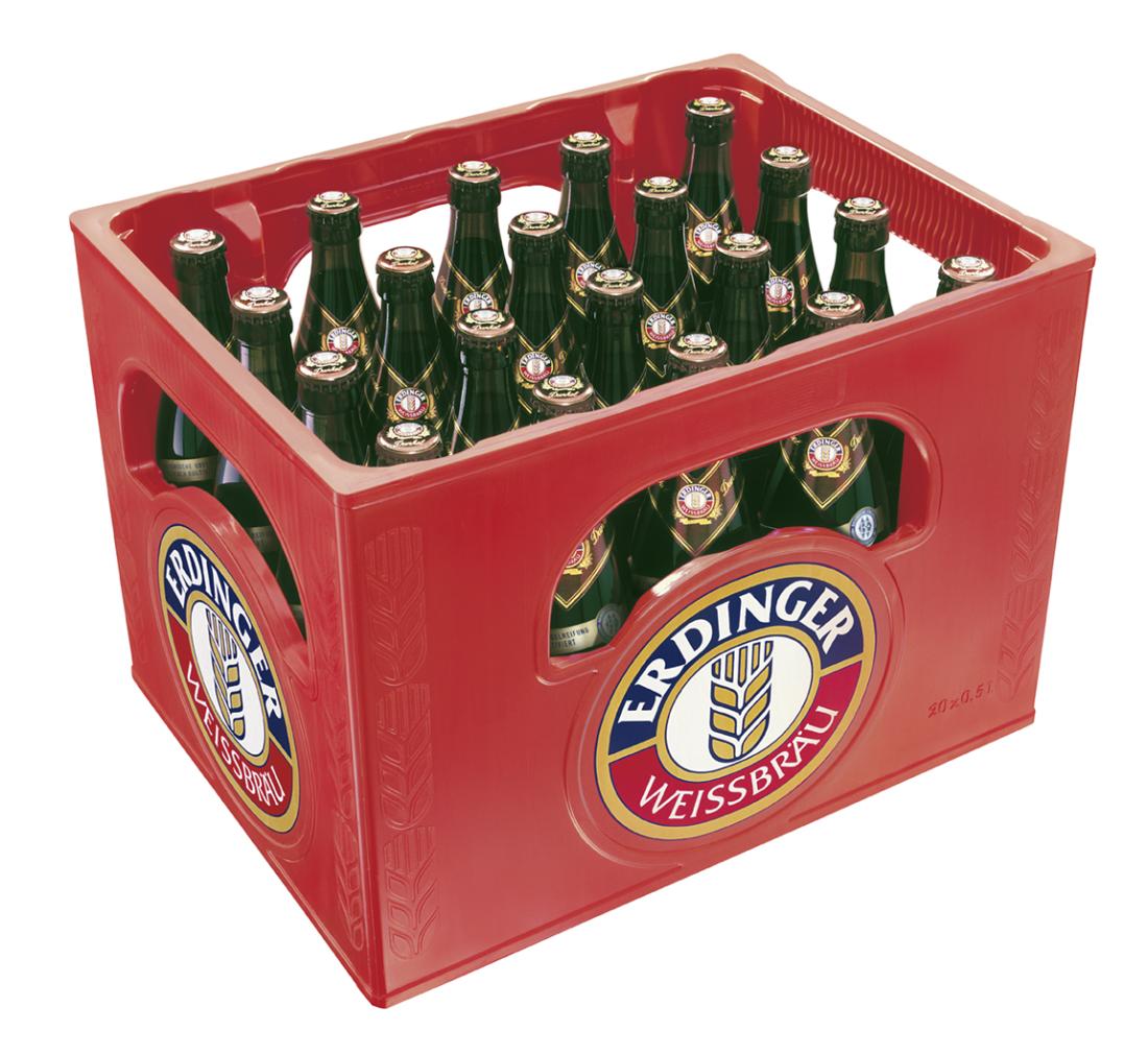 Erdinger DUNKEL Weissbier 20 x 0,5 Ltr.