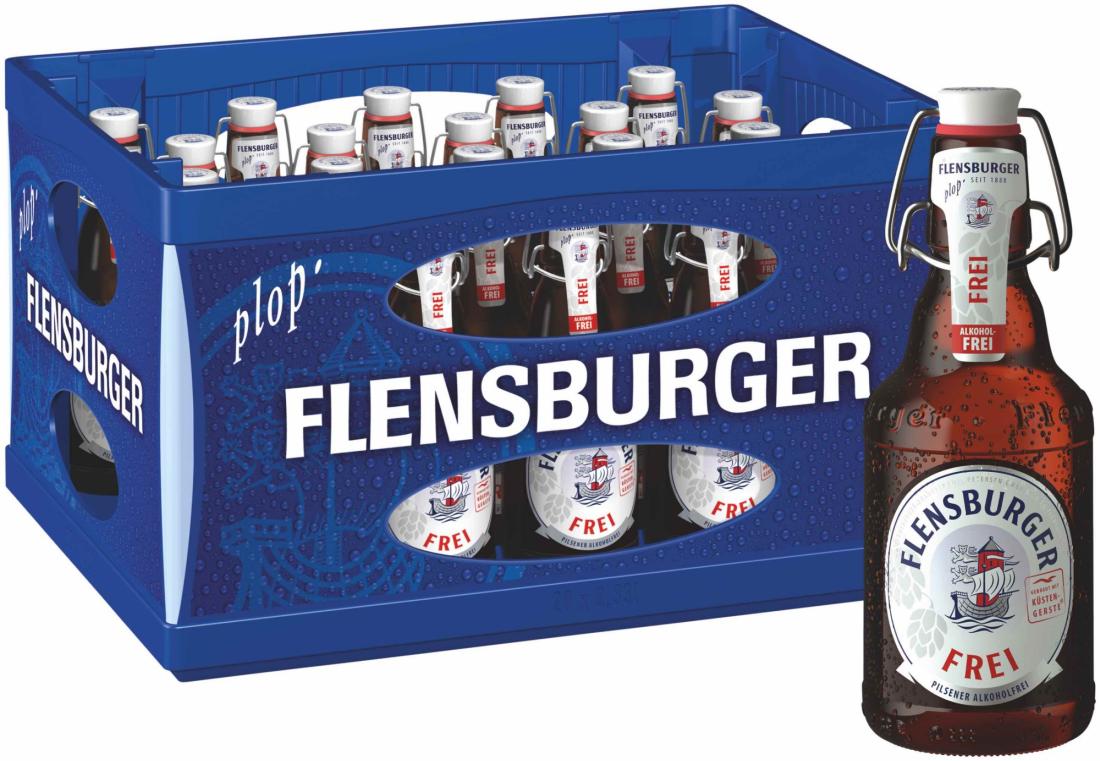 Flensburger alkoholfrei 20x0,33 Ltr