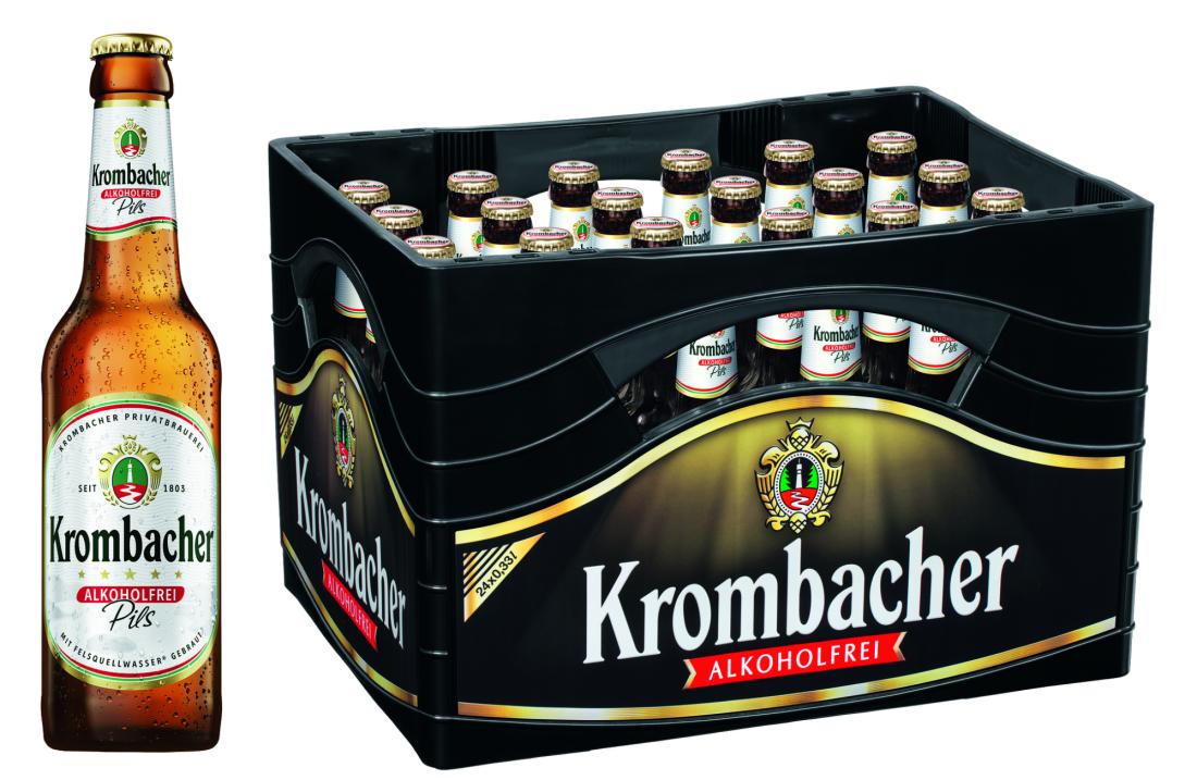 Krombacher Pilsener Alkoholfrei 24 x 0,33 Ltr.