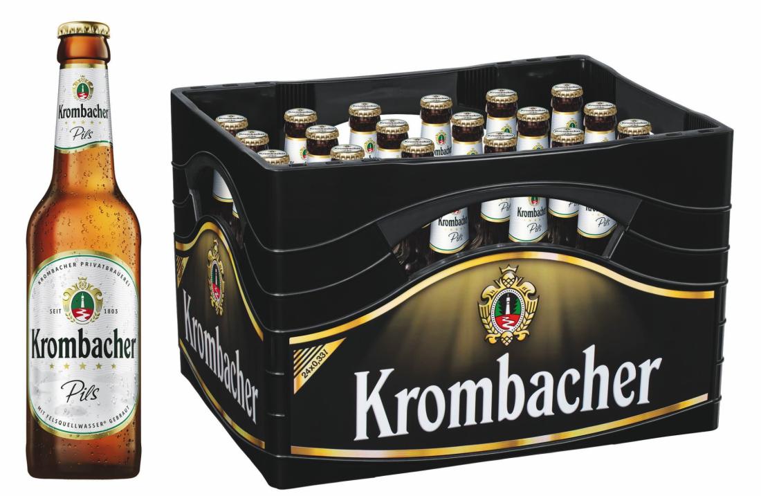 Krombacher Pilsener 24 x 0,33 Ltr.