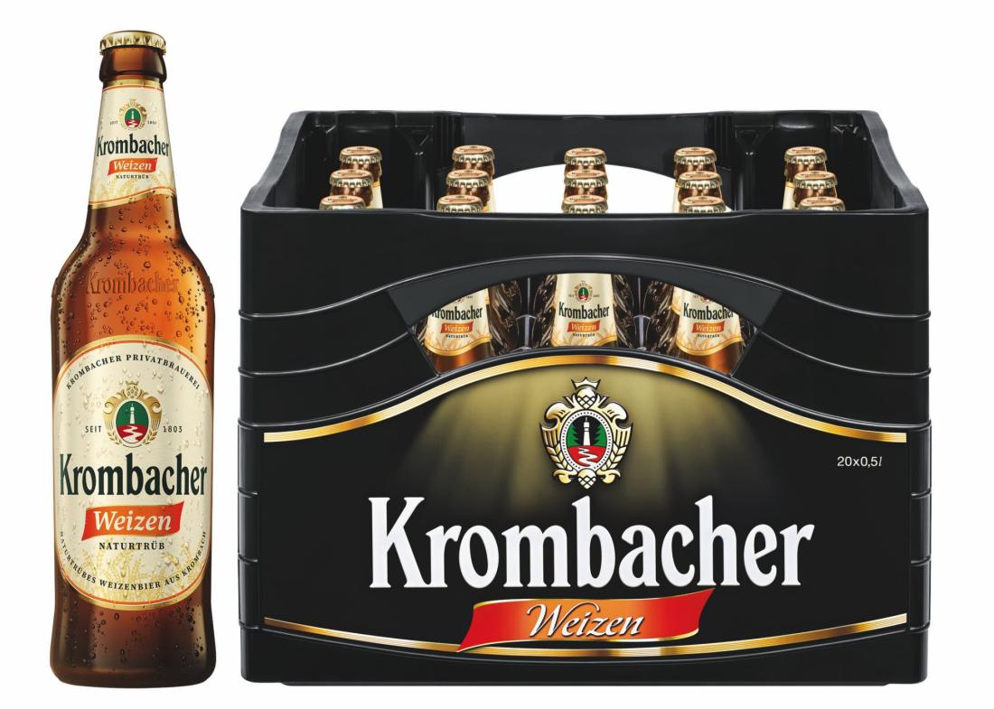 Krombacher WEIZEN 20 x 0,5 Ltr