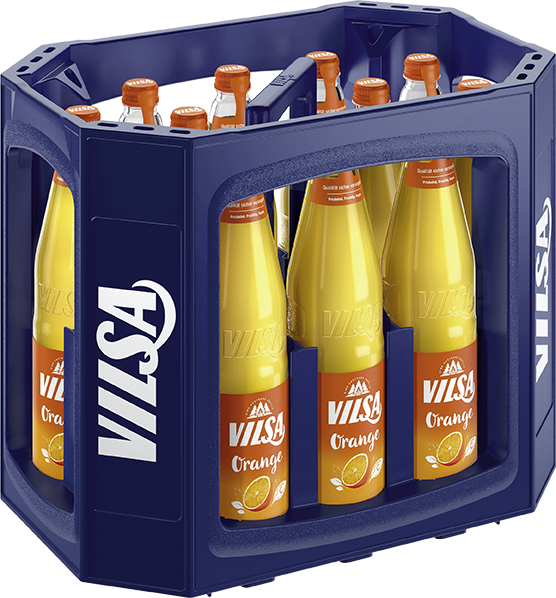 Vilsa Orange 12x0,7 Ltr. Glasflaschen MEHRWEG