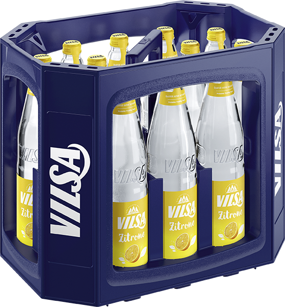 Vilsa Zitrone 12x0,7 Ltr. Glasflaschen MEHRWEG