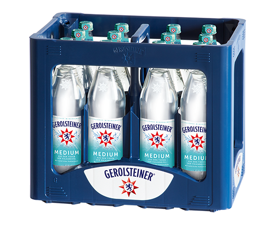 Gerolsteiner Medium 12x0,75 Ltr.