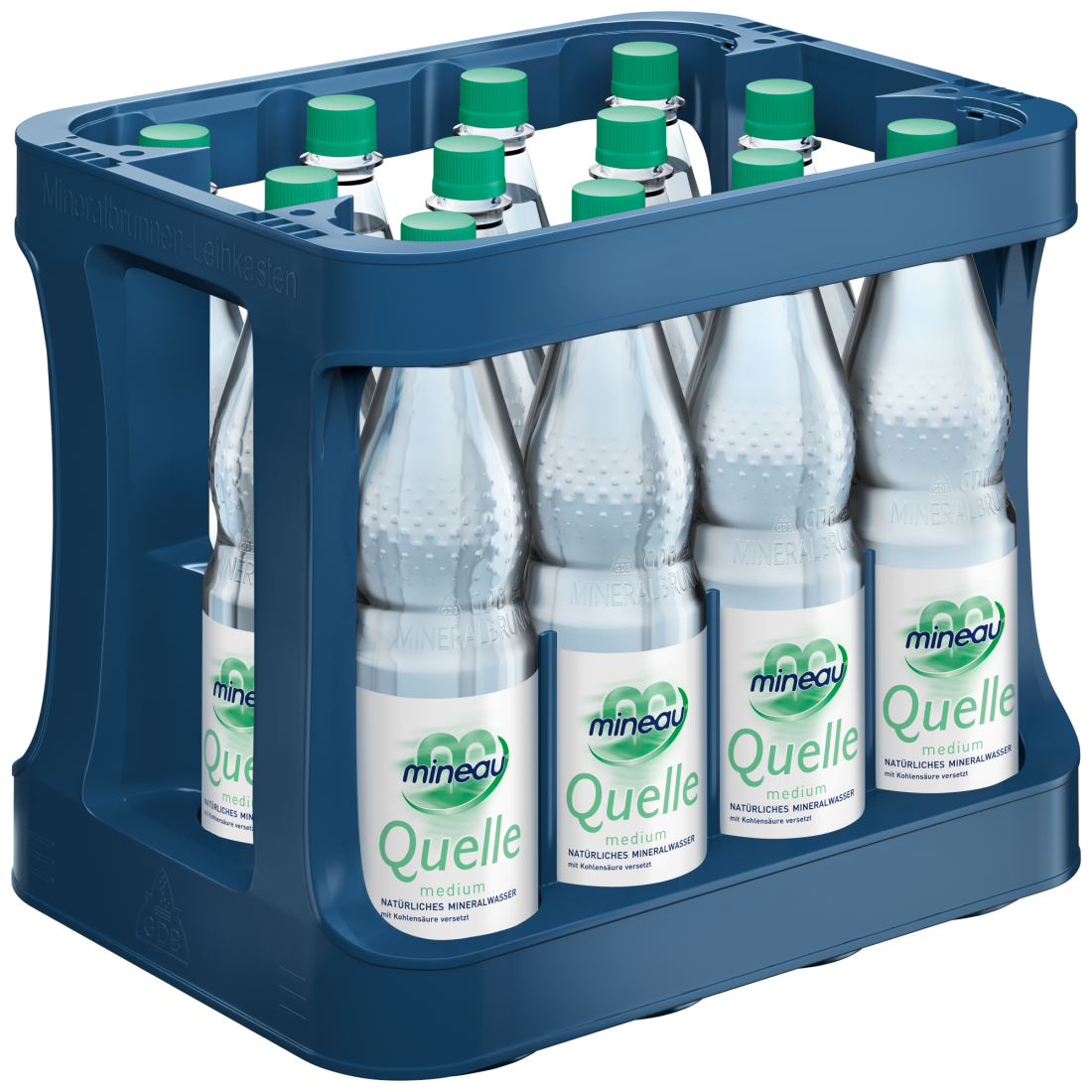 Mineau Medium 12x1,0 Ltr. PET Flaschen MEHRWEG