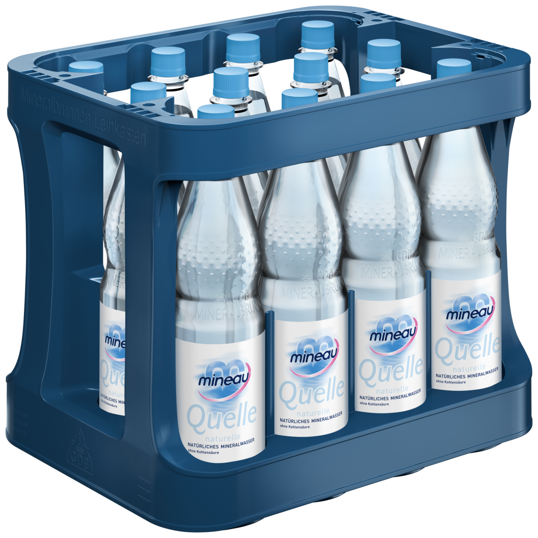 Mineau Naturell 12x1,0 Ltr. PET Flaschen MEHRWEG