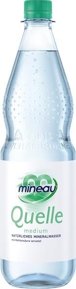 Mineau Medium 12x1,0 Ltr. PET Flaschen MEHRWEG