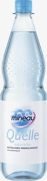 Mineau Naturell 12x1,0 Ltr. PET Flaschen MEHRWEG