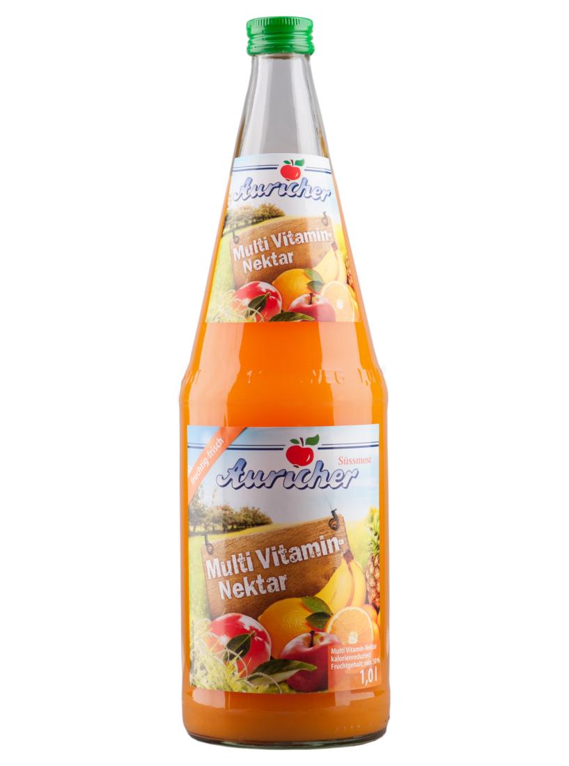 Auricher Multivitamin Nektar 6x1,0 Ltr Glasflaschen