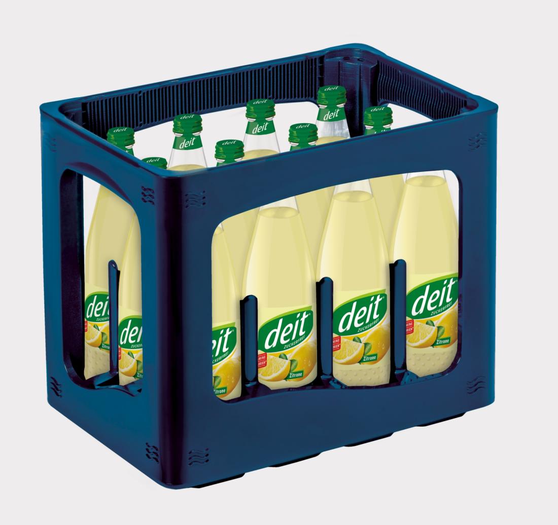 Deit Zitrone trüb 12x0,75 Ltr. Glas