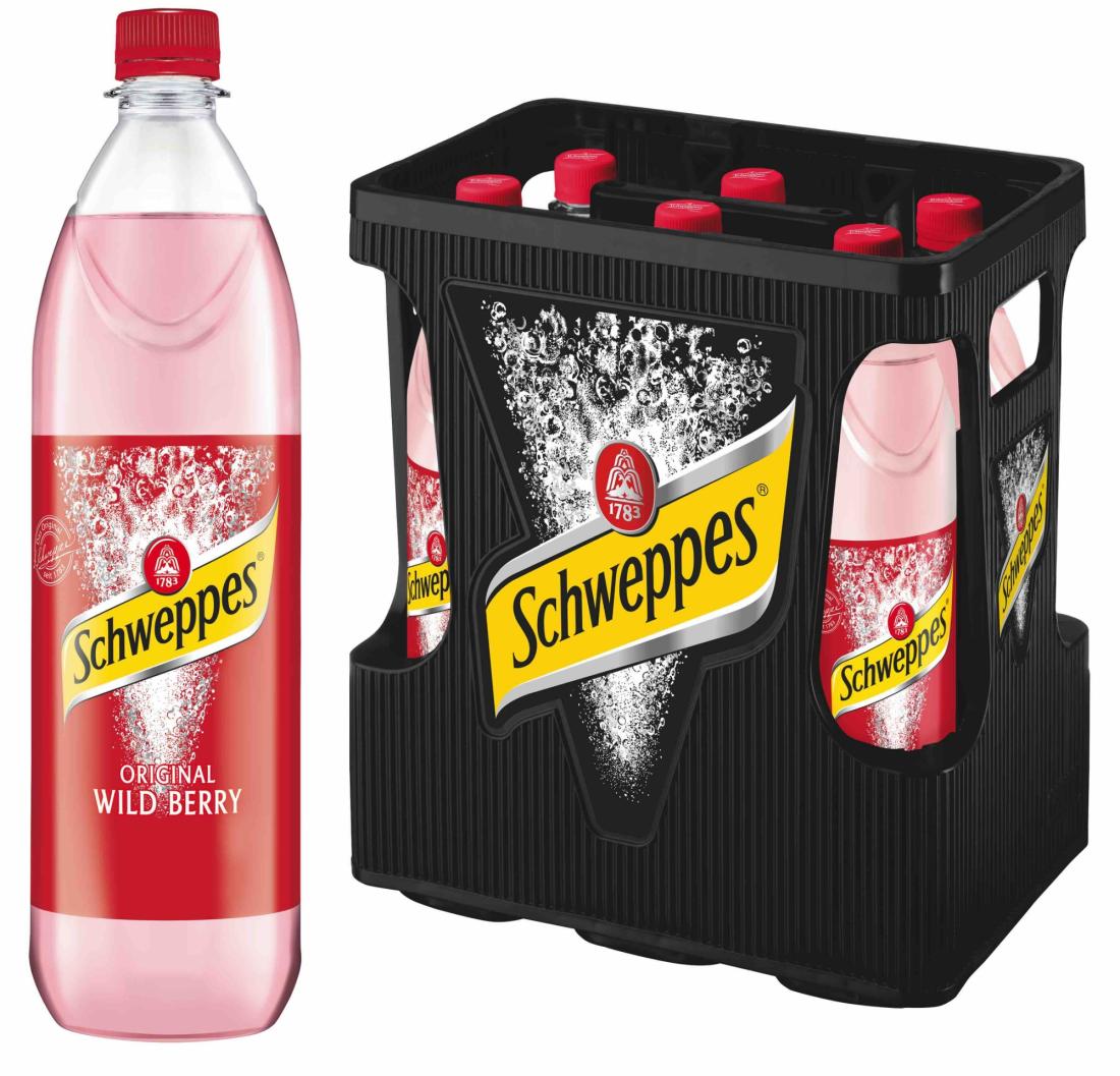 Schweppes, Russian Wild Berry 6x1 Ltr.