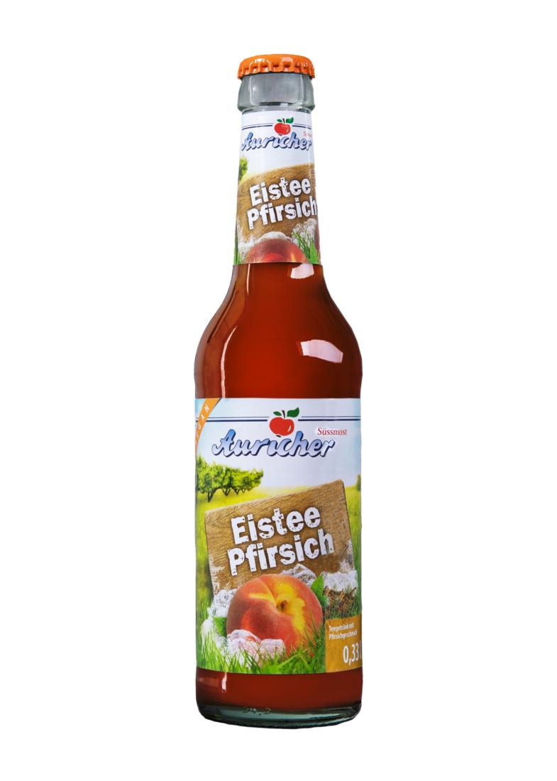 Auricher Eistee Pfirsich 24x0,33 Ltr.Glas