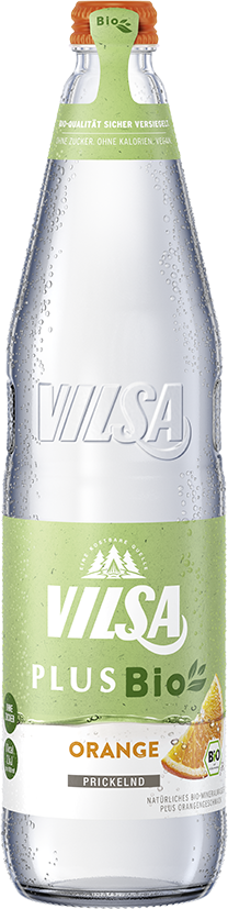 Vilsa Plus Bio Orange 12x0,7 Ltr. Glasflaschen MEHRWEG