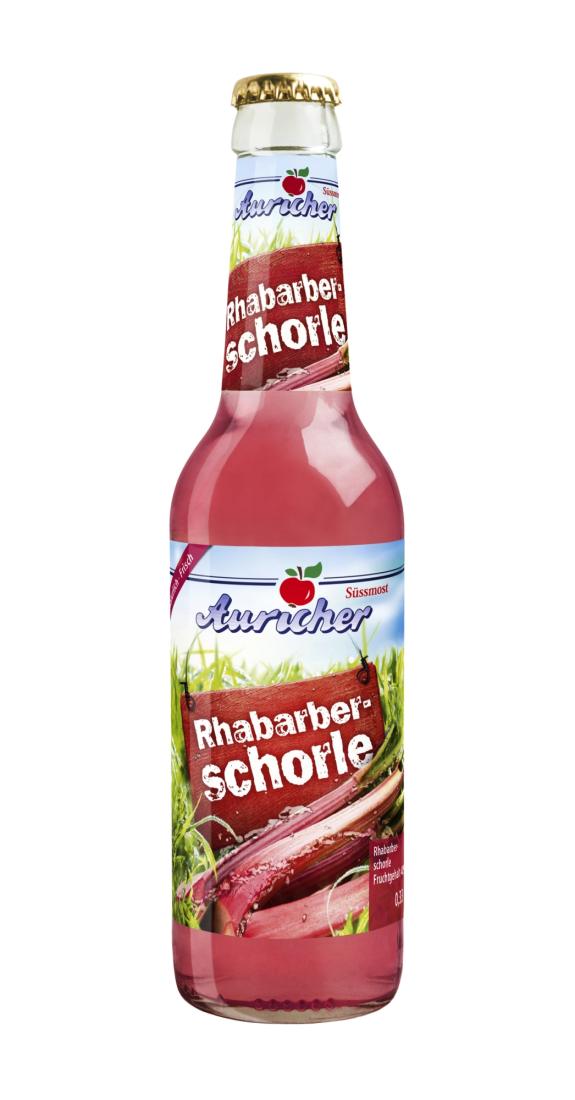 Auricher Rhabarberschorle 24x0,33 Ltr. Glas