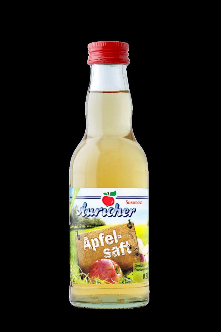 Auricher Apfelsaft 24x0,2 Ltr. Glas