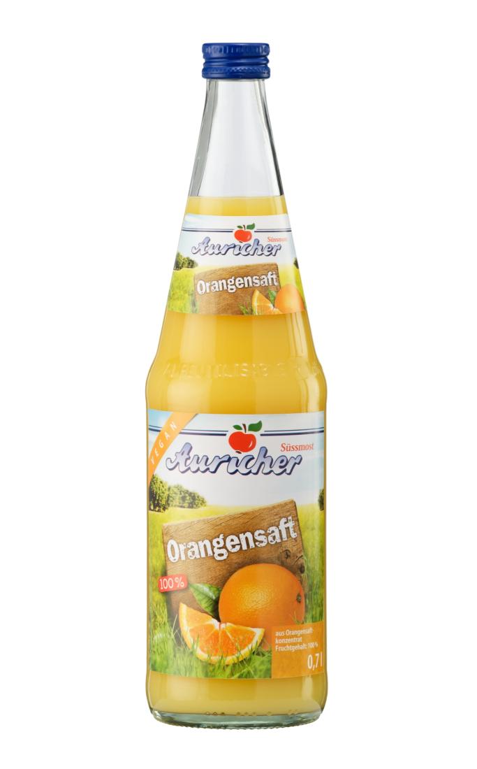 Auricher Orangensaft 6x0,7 Ltr Glasflaschen