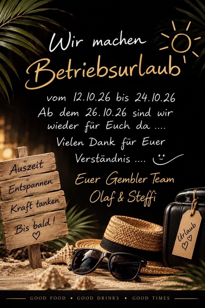 Urlaub Urlaub Oktober 2026